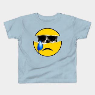 SAD SKULL Kids T-Shirt